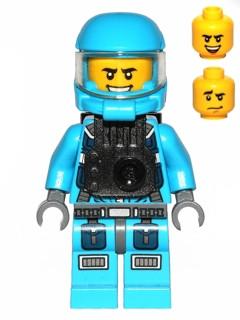 LEGO Minifigure-Alien Defense Unit Soldier 6-Space / Alien Conquest-AC014-Creative Brick Builders